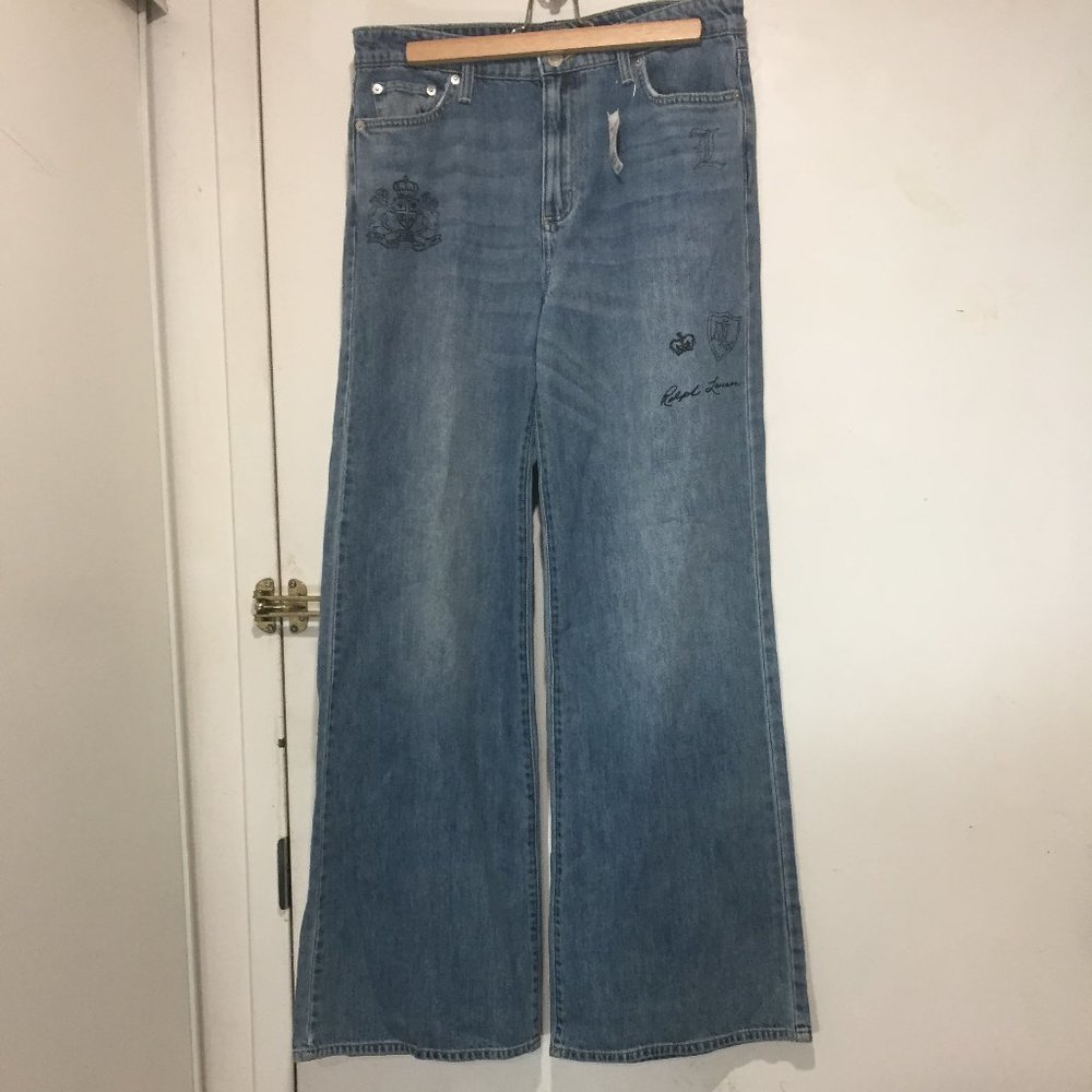 LAUREN RALPH LAUREN HIGH RISE JEANS SIZE 8